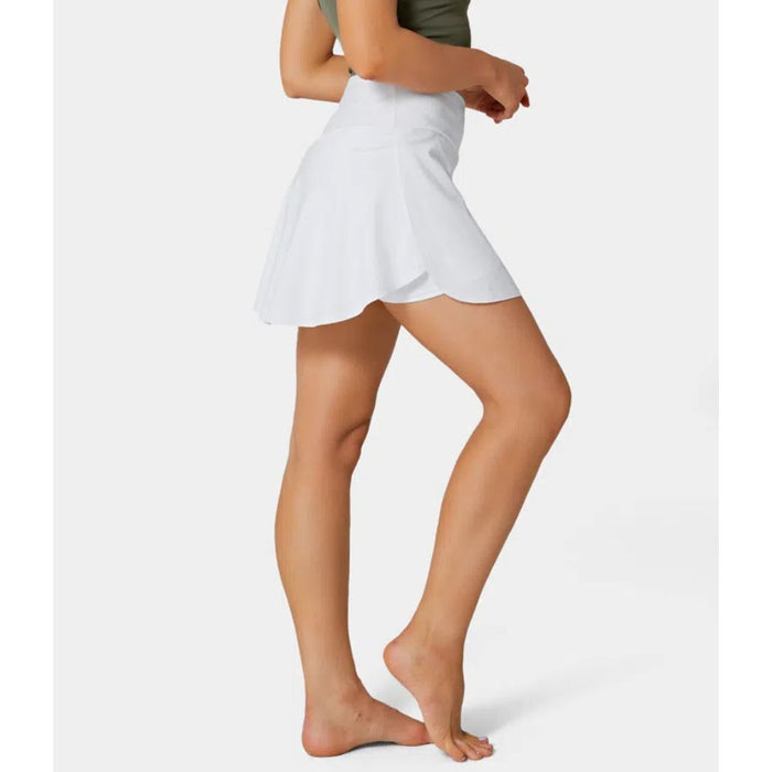 2 In 1 Side Pocket Tennis Skirt Shorts