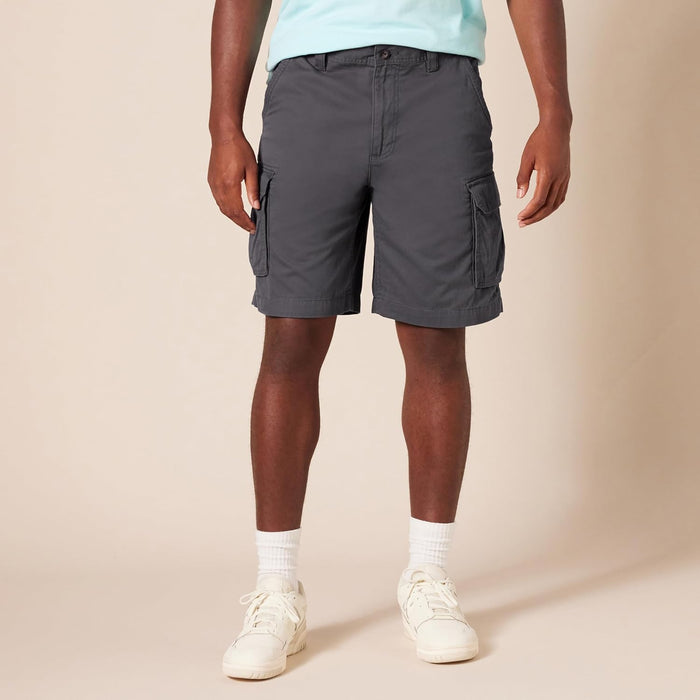 Cotton Twill Cargo Shorts