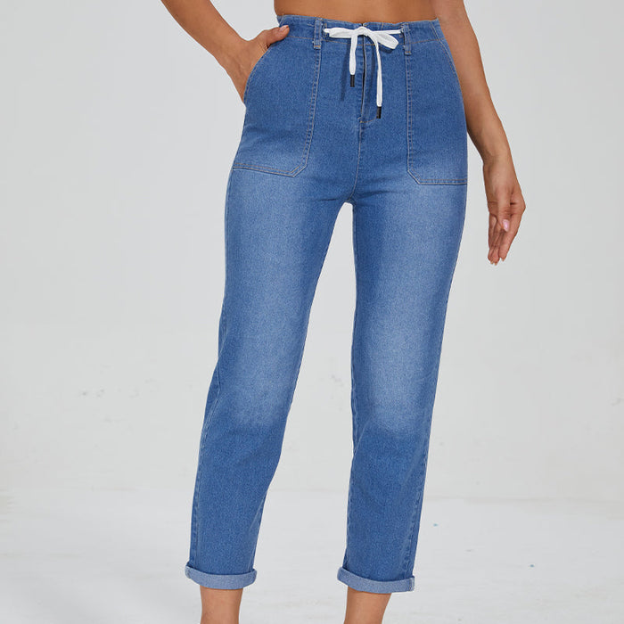 Judy Pull On Denim Joggers