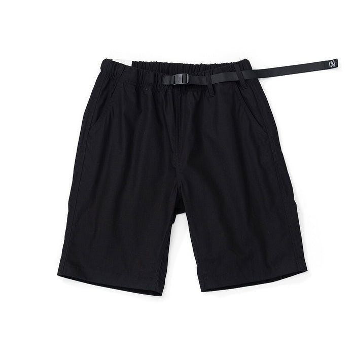 Men's Belted Solid Shorts