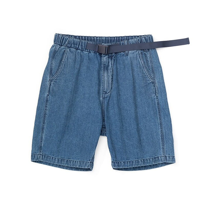 Men's Elastic Waist Denim Shorts