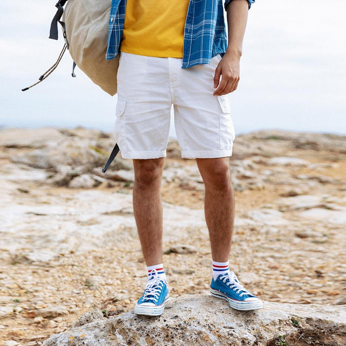 Men's Solid Casual Shorts