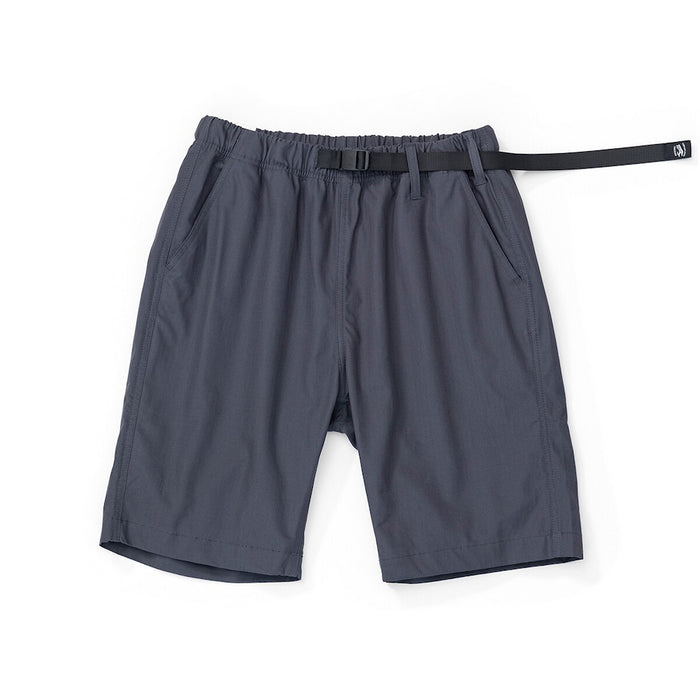 Men's Belted Solid Shorts