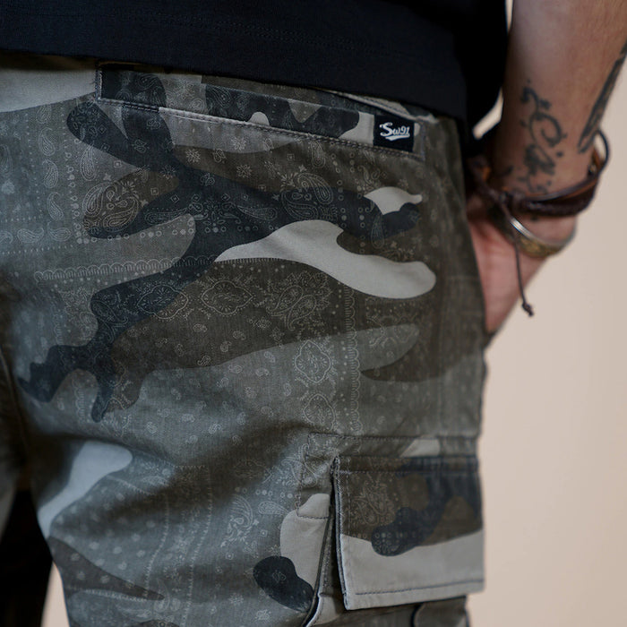 Camouflage Cargo Shorts