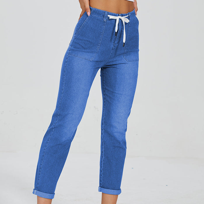 Judy Pull On Denim Joggers