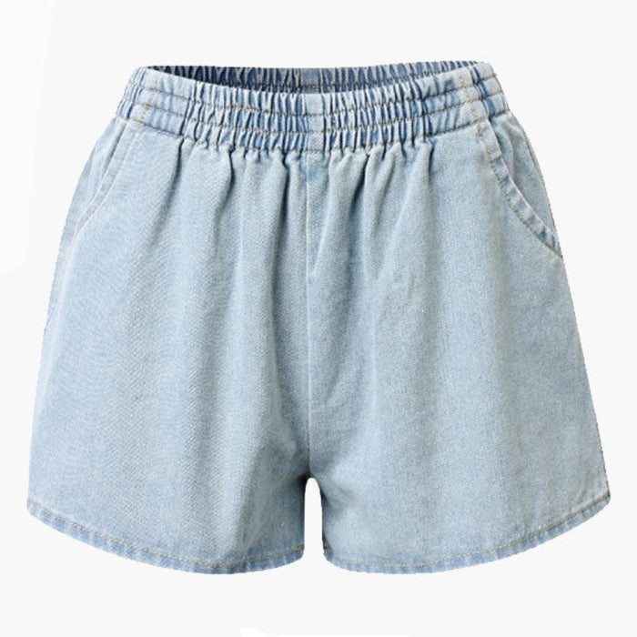 Pocket Denim Shorts