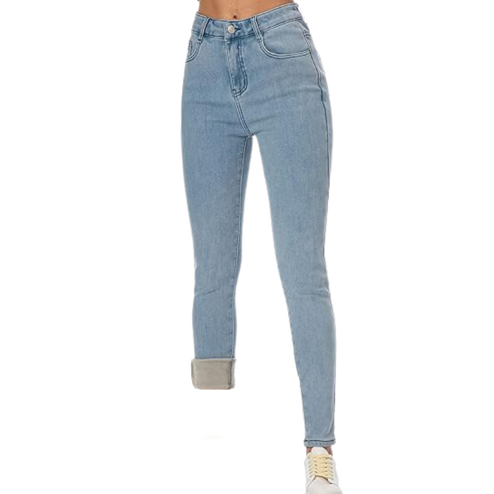 Women's Fleece Lined Stretchable Winter Jeans