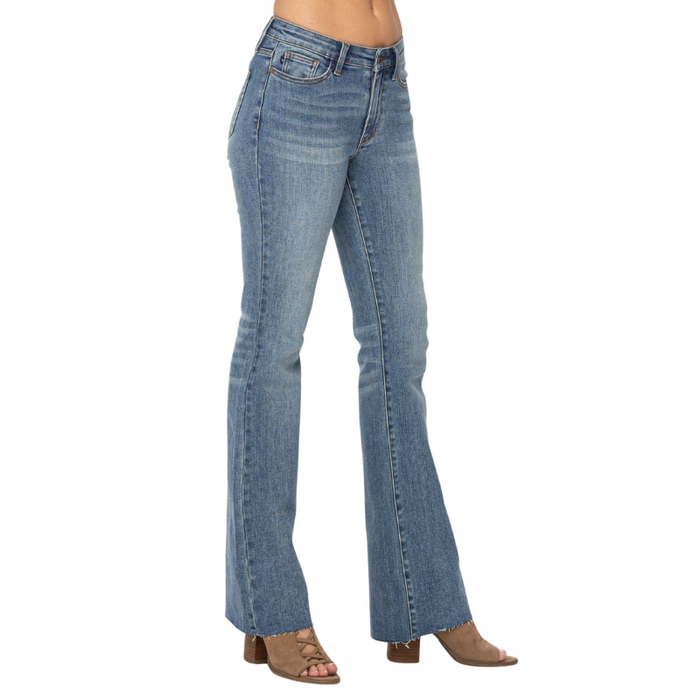 Judy Mid Rise Bootcut Jeans