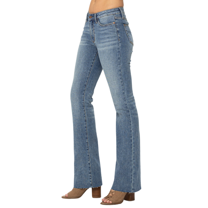 Judy Mid Rise Bootcut Jeans