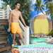 Color changing beach shorts