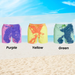 Color changing beach shorts