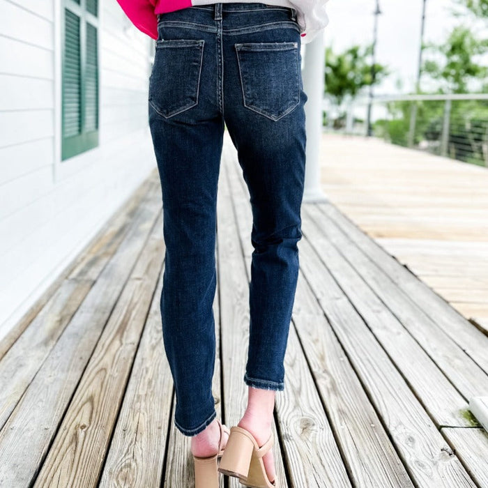 Judy Cuffed Stretchable Jeans