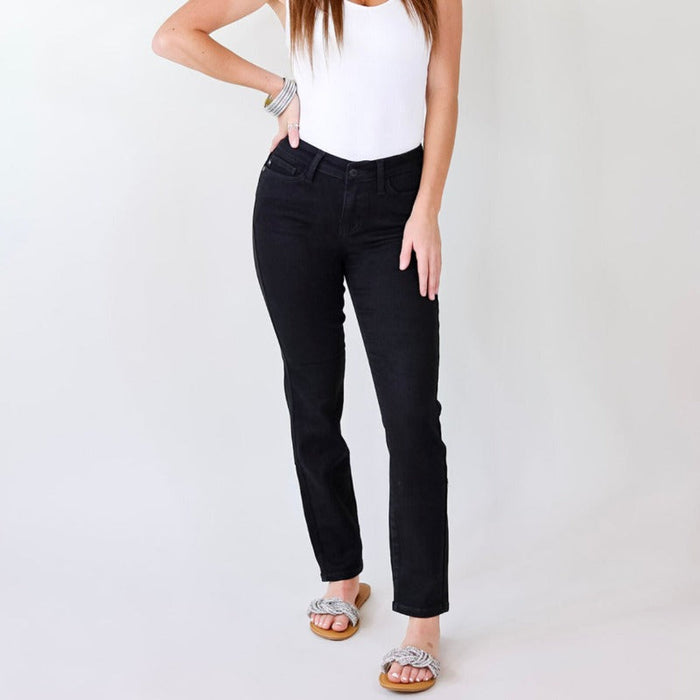 Judy Cuffed Stretchable Jeans