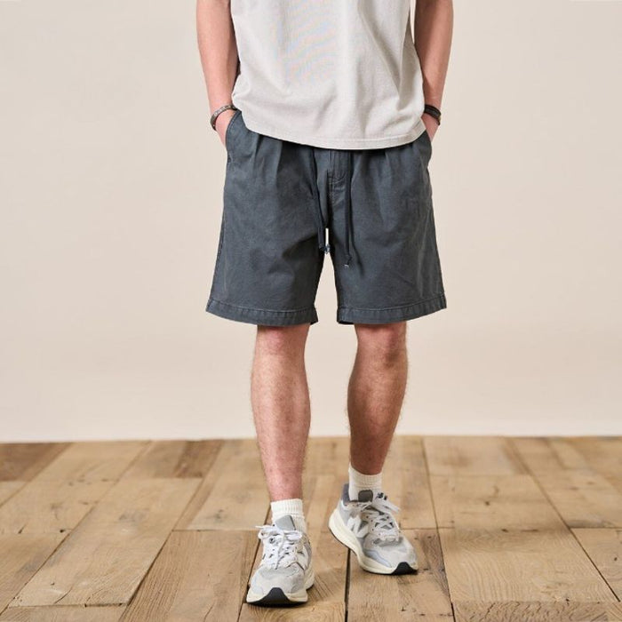 Cotton Drawstring Shorts