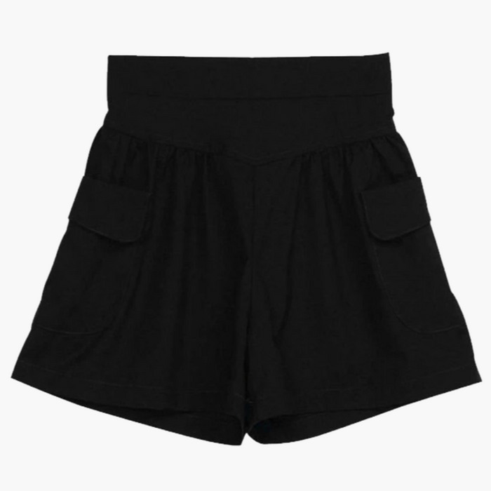 Ruffle Pocket Shorts